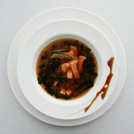 Мисо с лососем